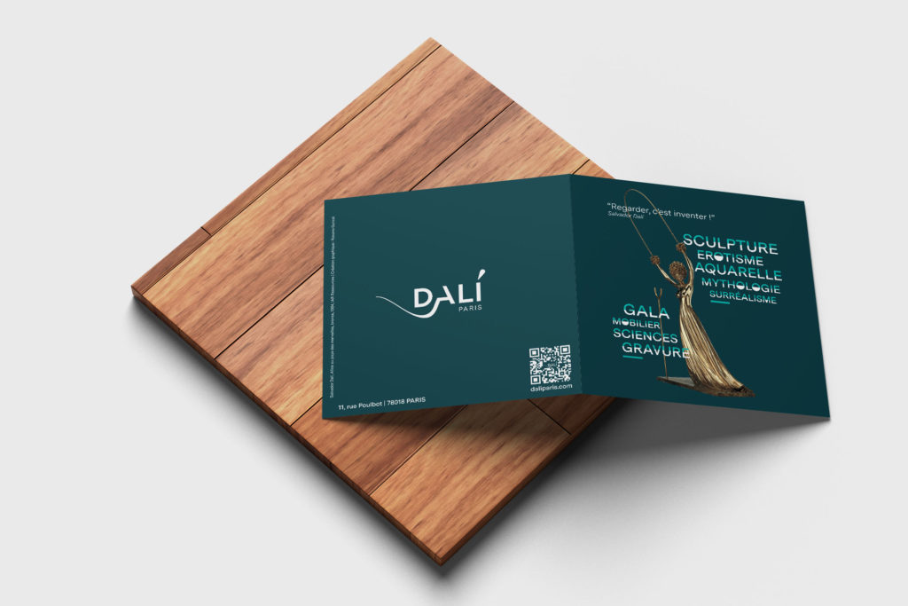 Carte de vœux Dali Paris