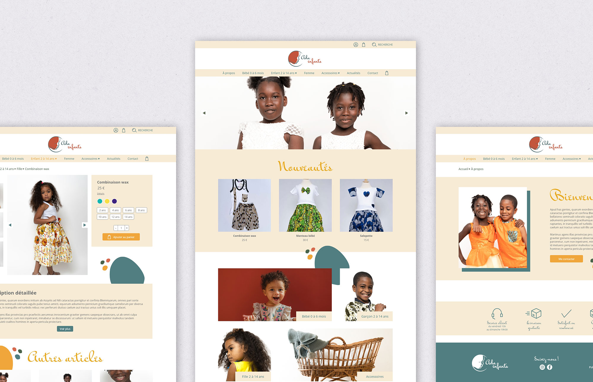 Webdesign Ada Enfants