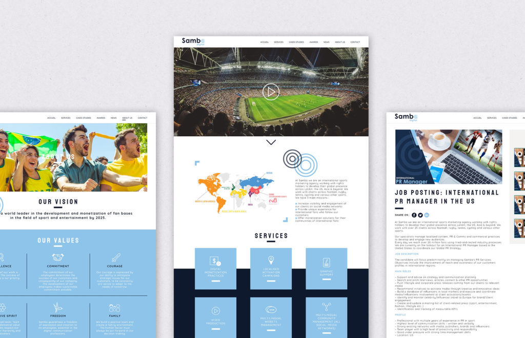 Webdesign Samba digital